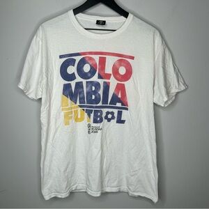 FIFA World Cup Russia 2018 Colombia Futbol T-Shirt Size L